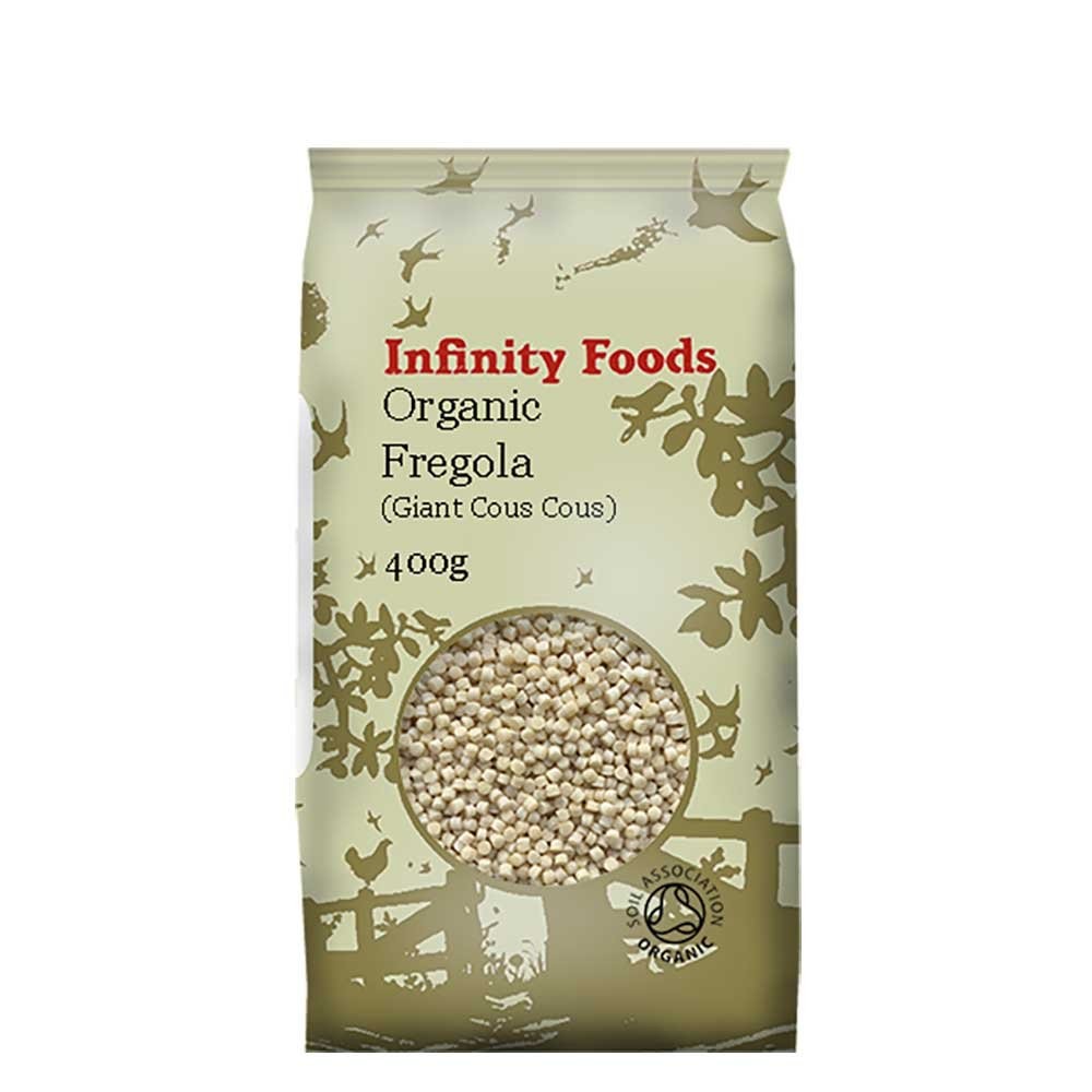 Infinity Foods Organic Fregola Giant Couscous 400g Sardinian Pasta
