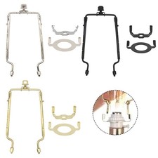 Kit Support Harpe Lampe Réglable 7 à 10 Pouces avec Finition pour Pied de Lamp