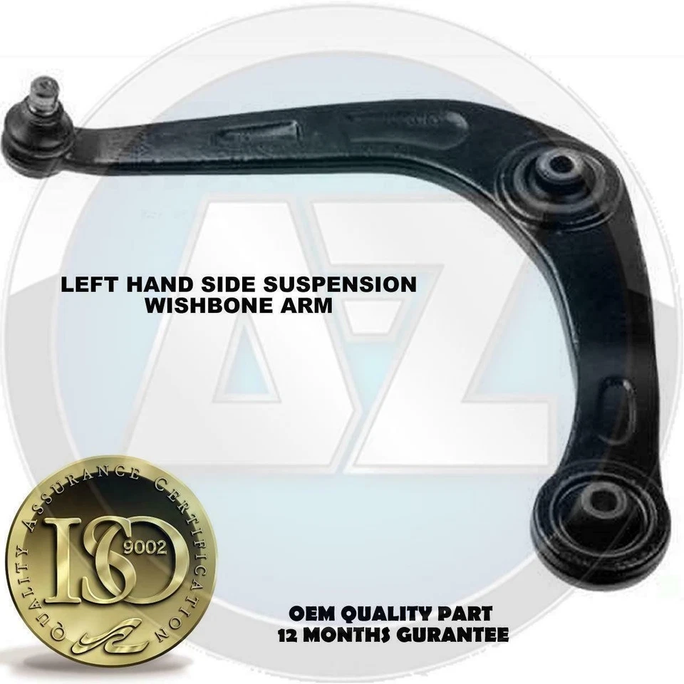 Pour PEUGEOT 206 Bras De Suspension Inférieurs Avant Liens Stabilisateur Rotules - Photo 3/4