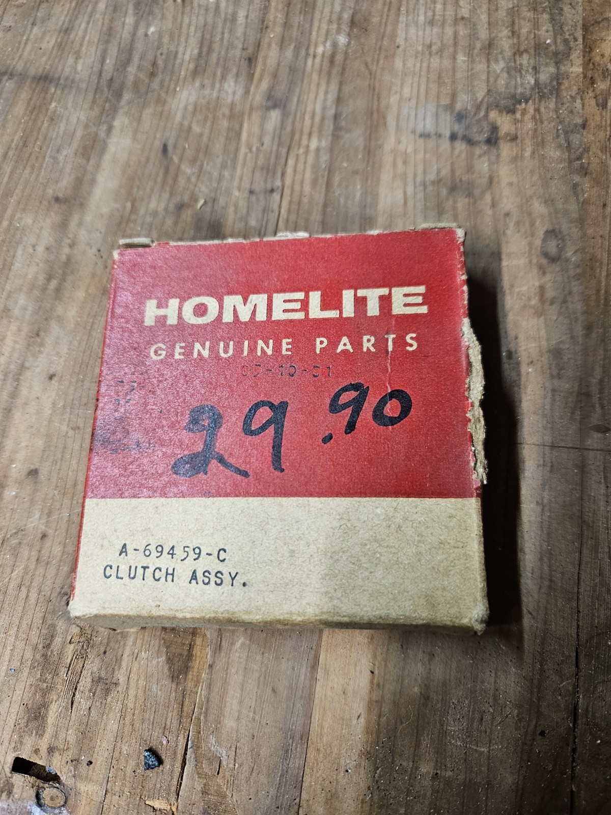 Vintage Homelite Clutch Assembly A-69459-C NOS Replacement Part