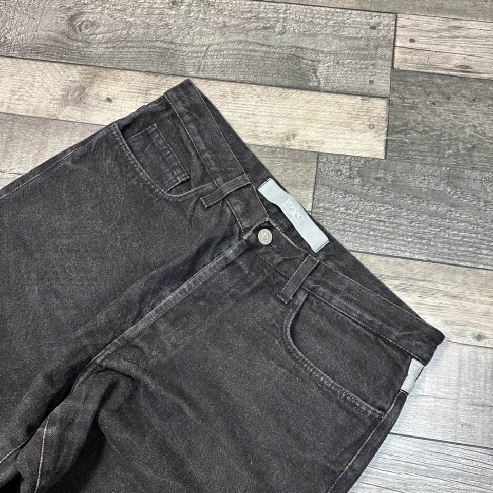 Versace джинсы Couture черный джинсовой ткани джинсы регулярный прямой крой мужской W33 L28 - Изображение 4 из 4