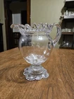 BELMONT GLASS WORKS No. 400 (OMN) AKA: Globe and Star Milk Pitcher EAPG