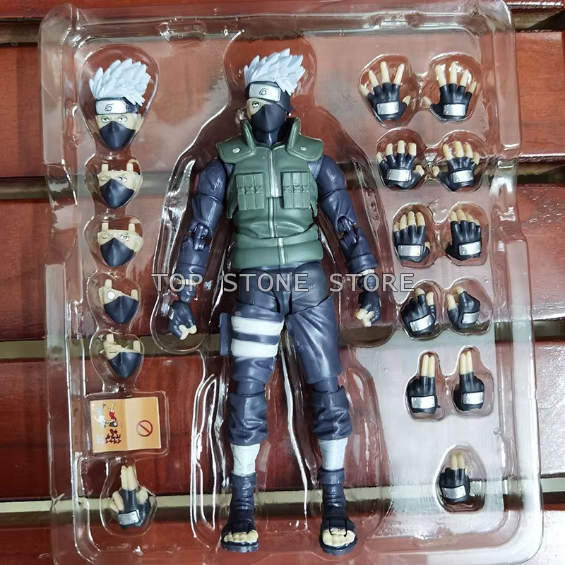 Naruto Shippuden Hatake Kakashi Action Figure PVC Anime Movable Model Toy