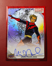 2022 Marvel Platinum Artist Auto Red Rainbow Adam Warlock #99 Mike Allred