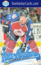 1996-97 Ultra Colorado Avalanche #35 Peter Forsberg