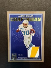 2023 Panini Donruss Elite - Craftsman Jerseys Austin Ekeler #4 Prime /99 (MEM)