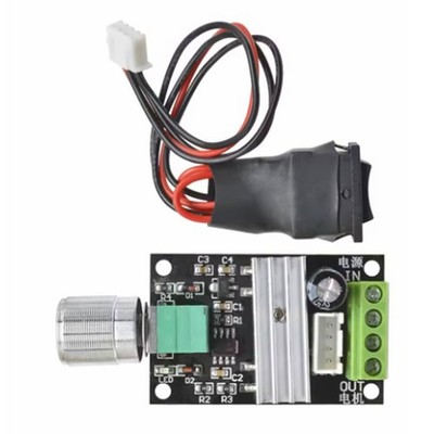 Electronic Projects 3A Drehzahlregelung 6V bis 28V Spannungsbereich für Gleichs