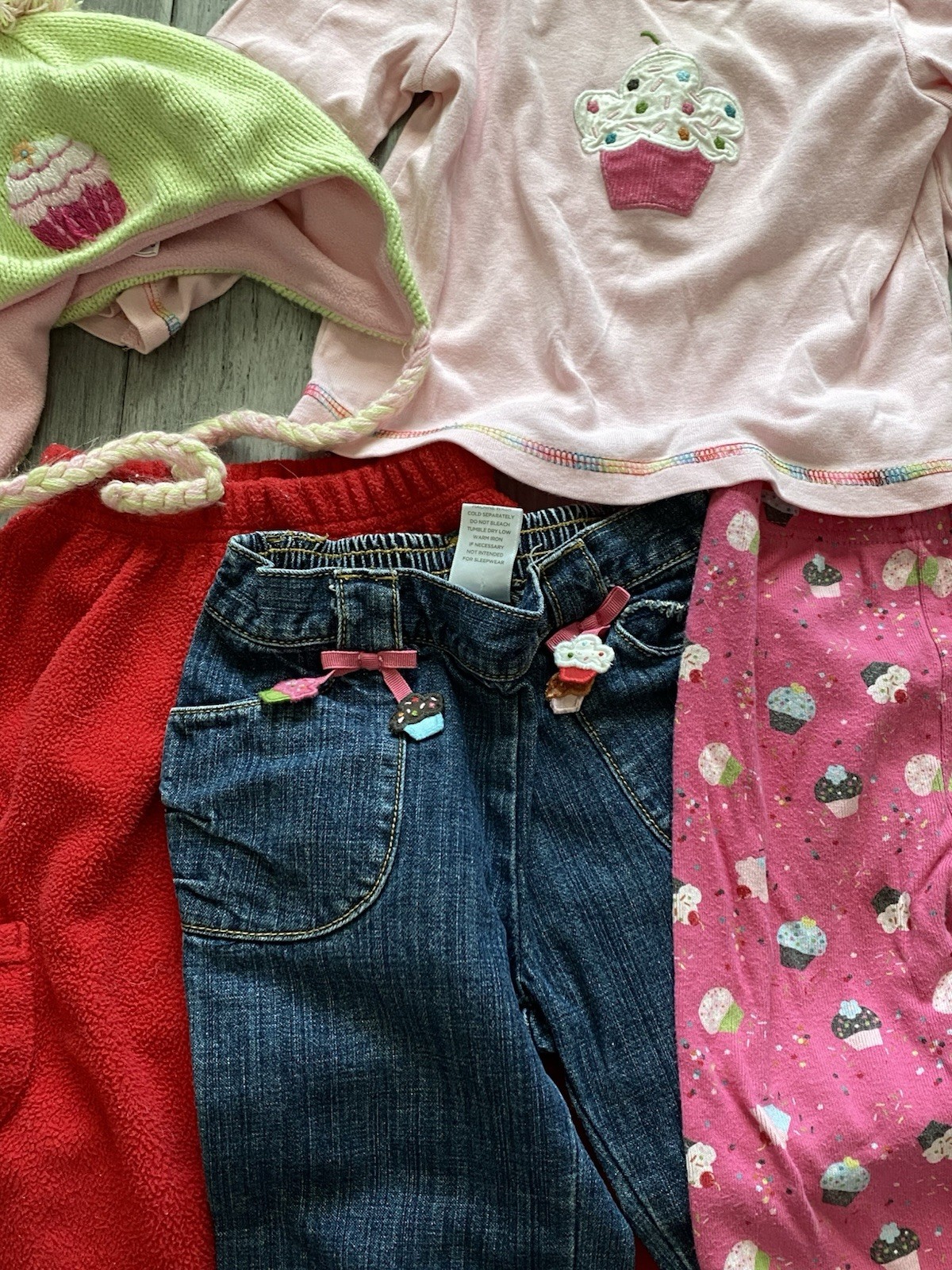 Gymboree cupcake bundle girls 12-18 months & 2T