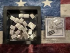 25 Grams Total .999 FINE SILVER 21x Valcambi Suisse and 4x USCG Bars Lot of 25