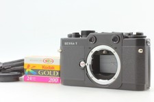  Top MINT Voigtlander BESSA-T Black Body Rangefinder Film Camera From JAPAN