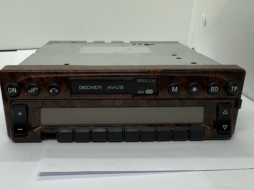 Becker Avus RDS Cassette Radio Player OldTimer For Mercedes ,Not Tested ((Read)) - Picture 2 of 13