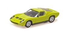 Minichamps Lamborghini Miura 1966 1/87 Green Diecast Model Japan