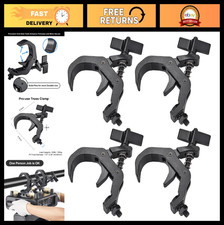 Heavy Duty Truss Clamp Stage Light Clamps - 4PCS, 330lb, Fits 1.57-2.36" Pipe, Q