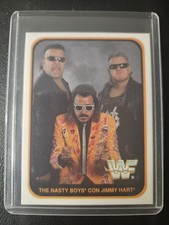 1991 Merlin WWF The Nasty Boys Jimmy Hart 6/150 Italian Pack Fresh