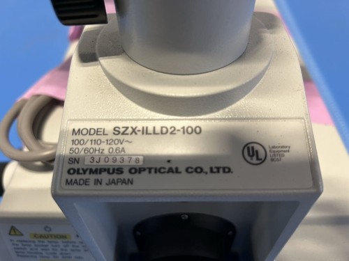 Sistema microscopio stereo di fascia alta Olympus SZX12 Olympus SZX-ILLD2-100 usato Giappone - Foto 10 di 10