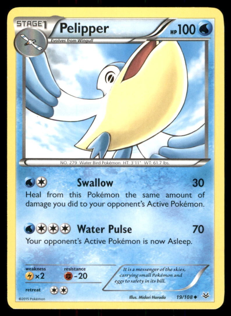 Pokémon TCG Pokémon Pelipper Pelipper Uncommon Regular