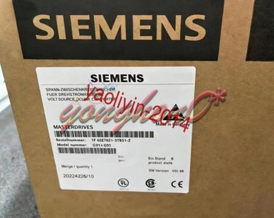 ONE SIEMENS Main Drive 6SE7021-3TB51-Z Z=G91+G93 NEW