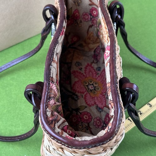 Borsa cestino Brighton in tessuto di iuta e paglia - Bellissima - Foto 11 di 21