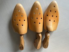 Wooden Shoe Stretchers Tree Marke Salamander Wood Antique Germany Adjustable  3