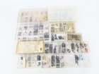 LOT of 100+ HO Assorted Model Railroading Locomotive & Rolling Stock Parts  — photo 1