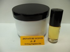 4oz. LONG LASTING FRAGRANCE LOTION. 1/6 oz. FRAGRANCE OIL. POPULAR SCENT "A" .