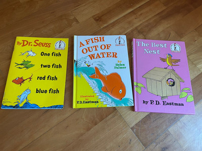 3 Dr Seuss book lot