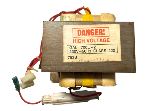 Mikrowellen Ersatzteil Hochspannungstransformator GAL-700E-2 Trafo für verschiedene Mikrowellen 358198098849