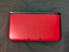 Nintendo 3DS XL Flame Red Handheld Console with Stylus, Charger & Manual