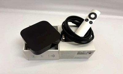 Apple TV 3rd Generation HDMI 1080p FHD Media Streamer - Black (MD199LL/A)