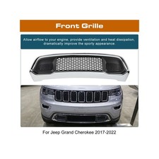 For Jeep Grand Cherokee 2017-2022 Chrome Front Lower Grille Bumper Grill Bezel