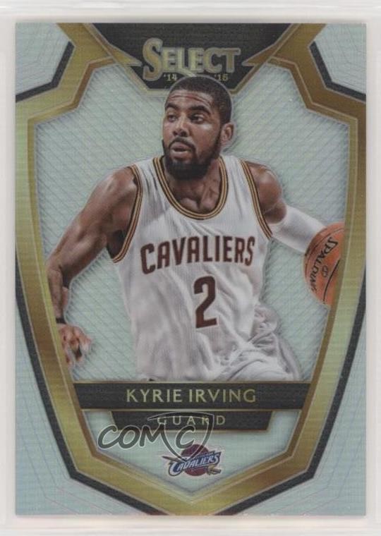 2014-15 Panini Select Premier Level Silver Prizm Kyrie Irving #125