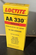 LOCTITE No Mix Adhesive: AA 330 250 mL Industrial Pack Use By 7/24