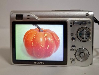 Sony Cyber-shot DSC-W200 12.1MP Digital Camera - Silver for sale