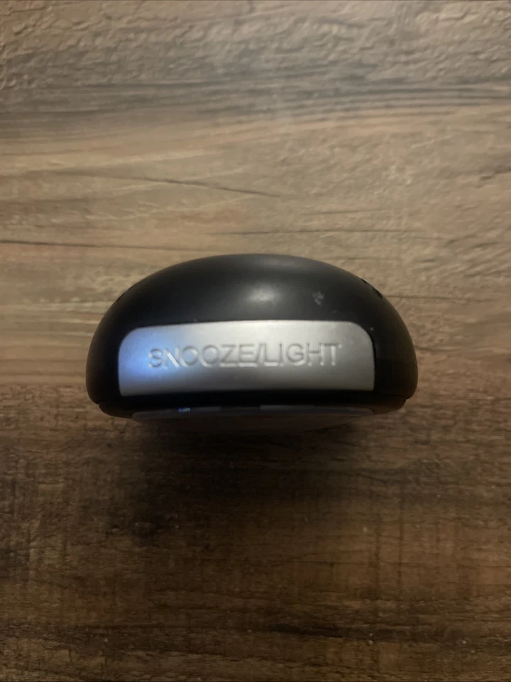 Sharp Quartz Analog Black Ascending Alarm Clock Battery Operated NO BOX - Image 4 of 4