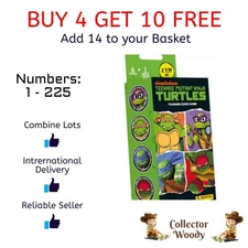 Teenage Mutant Ninja Turtles - Panini 2025 Trading Cards #1 - #225