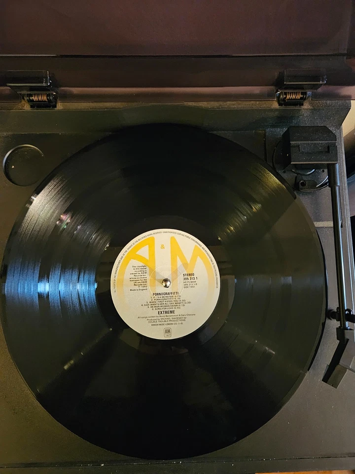 EXTREME II Pornograffitti 1990 GLAM/HAIR METAL HARD ROCK ORG PRS VINYL - Image 4 of 4