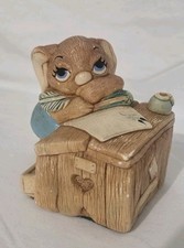 Vintage Pendelfin Stonecraft "Boswell" The Bunny Figurine 1970's England.