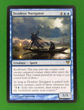 MTG TCG - Deadeye Navigator - Avacyn Restored - 47/244 - Creature Spirit - NM