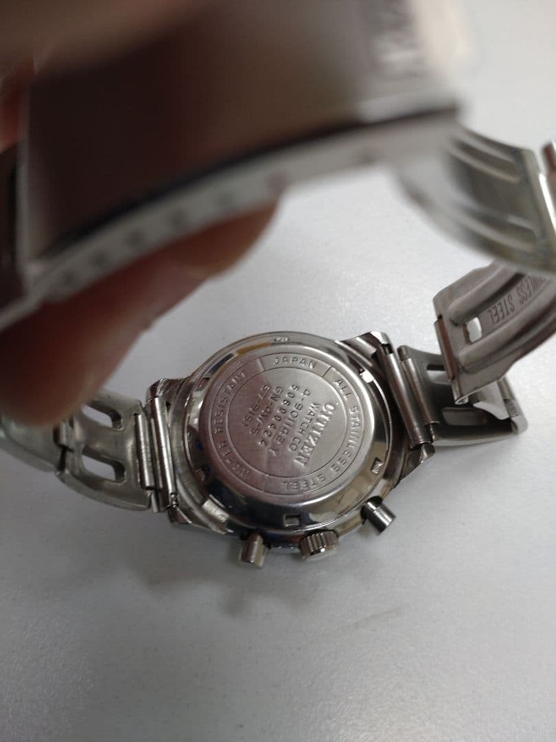 Citizen Challenge Timer Panda Dial Chronograph Ov… - image 6