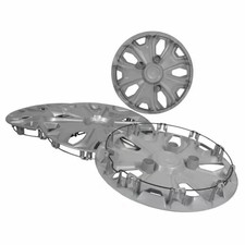 Genuine Ford Wheel Covers 16 Sparkle Silver Ck4z-1130-l