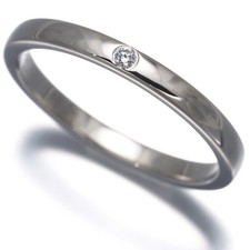 Auth Cartier Ring Diamond Ballerine Wedding B...