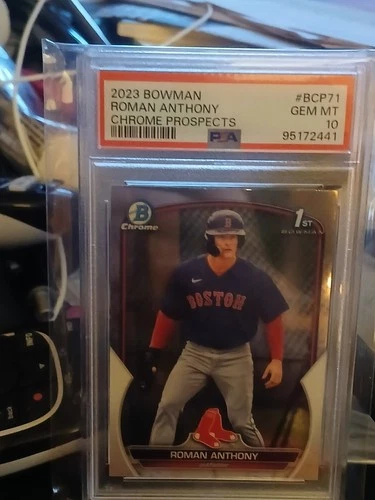 2023 Roman Anthony Bowman - Chrome Prospects  #BCP-71 (RC) PSA 10