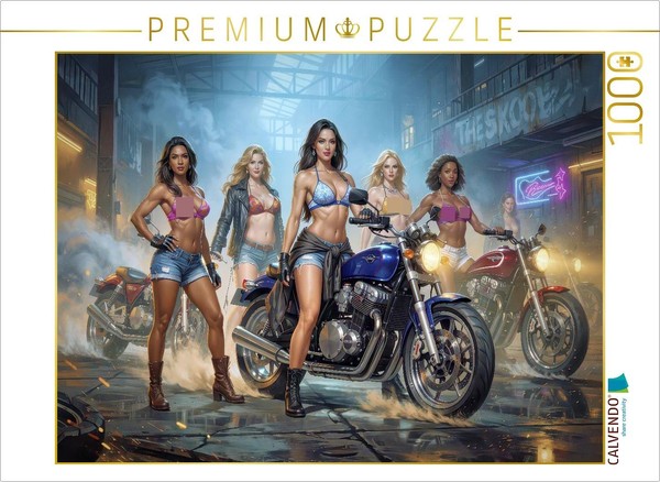 Calvendo Puzzle When Power Meets Power. | 1000 Pieces, Finished Size 25.2 × 18.9-image