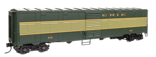 Walthers 920-10811 HO Erie estilo NYC-Style Exp Boxcar Troop conversión para dormir #412 | Condition: New
