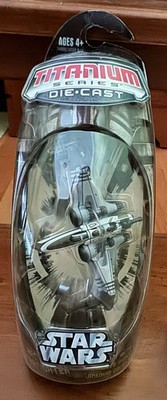STAR WARS TITANIUM - ARC-170 Starfighter, 2007 NIB: FREE SHIPPING