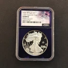 2025 Laser Engraved Privy American Eagle $1 1oz Silver Proof TRADER BEA SAMPLE