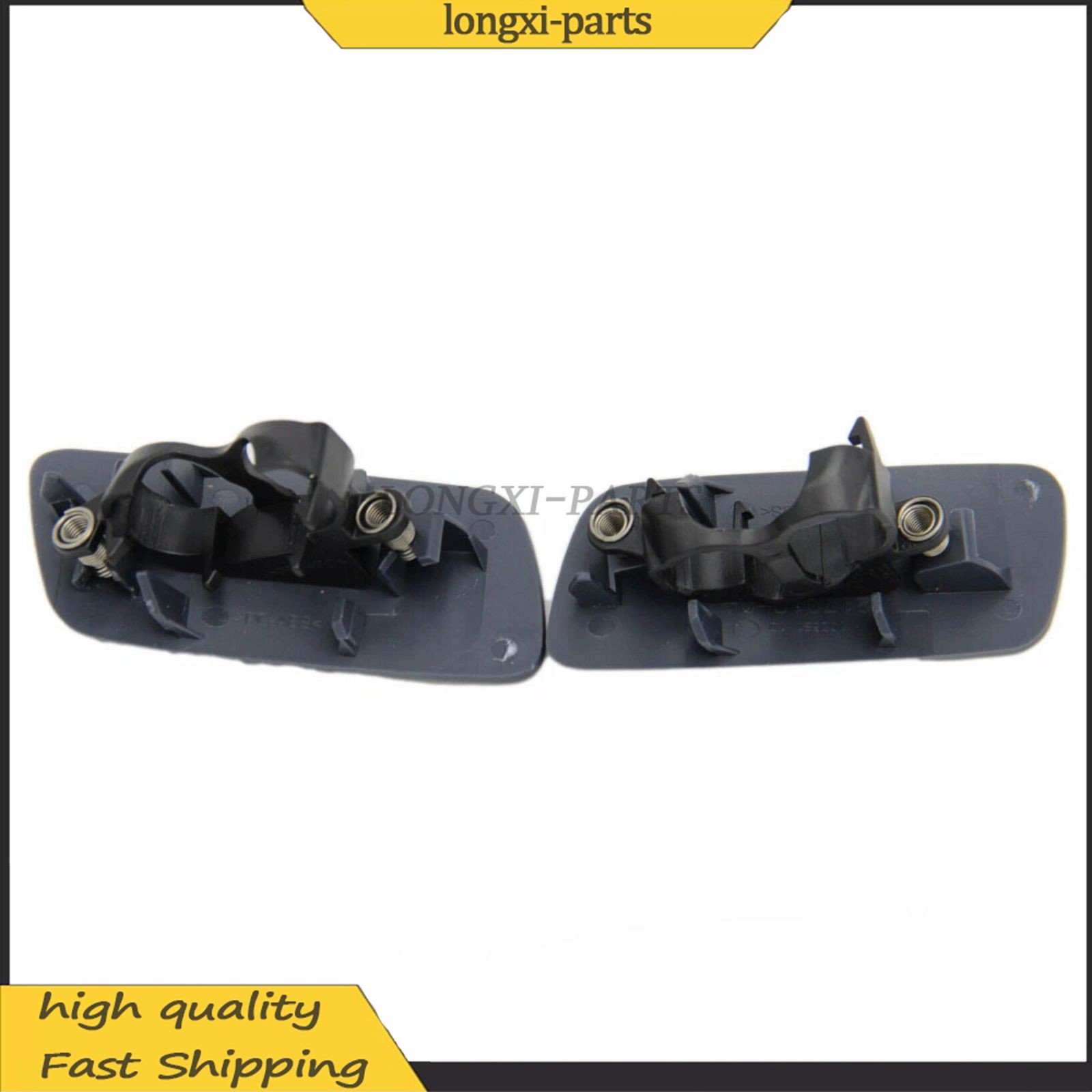 2x Headlamp Washer Cover For 10-18 Rolls-Royce Ghost 61677244959 61677244960