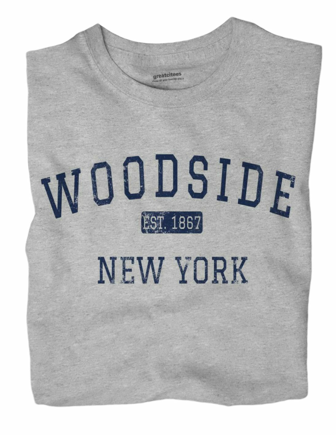 Woodside New York NY T-Shirt Queens EST