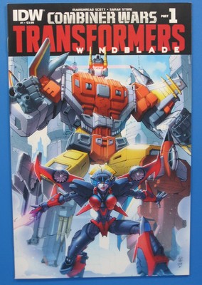 Transformers Windblade #1 Comic Book 2015 IDW Vol 2 Combiner Wars Cover A
