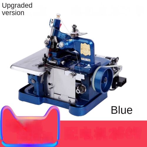 Drei Faden Steppstichmaschine Overlock Nähen alt elektrisch Schmetterling Nähen - Bild 9 von 11